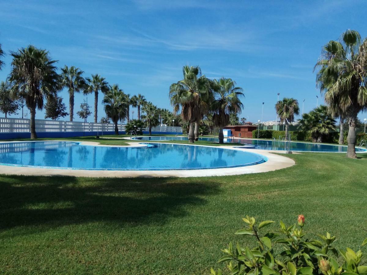 Apartamento Almerimar Primera Linea De Playa Dış mekan fotoğraf